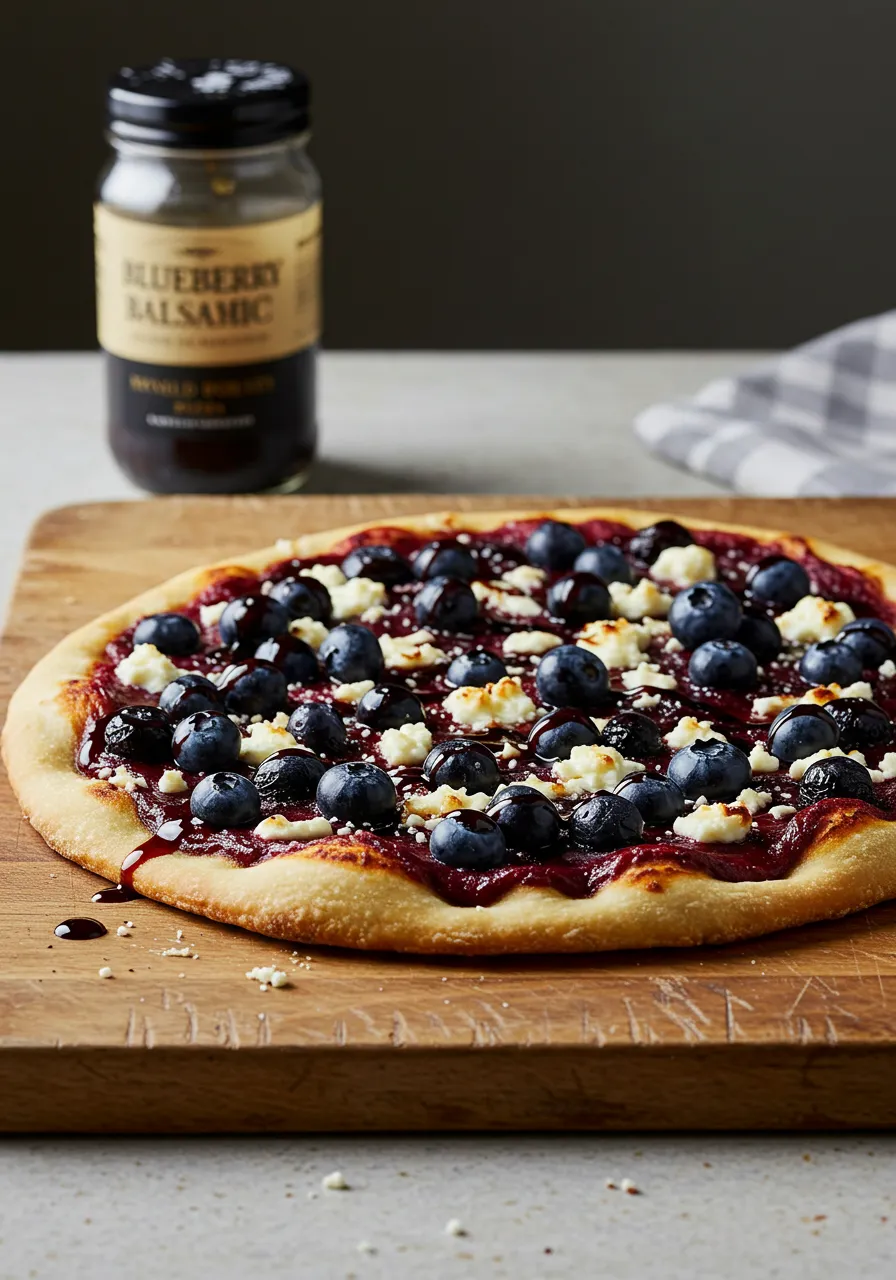 Blueberry Balsamic Pizza - secondary view